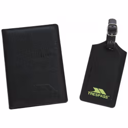 Trespass Wanderlust Passport Cover And Luggage Tag
