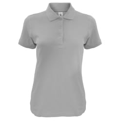 B&C Womens/Ladies Safran Timeless Polo Shirt - XL, Heather Grey