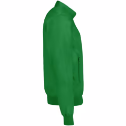 B&C Mens Trooper Lightweight Hooded Bomber Jacket - L, Real Green/ Neon Orange