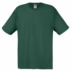 Fruit Of The Loom Mens Screen Stars Original Full Cut Short Sleeve T-Shirt - M, Bottle Green