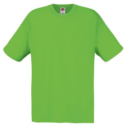 Fruit Of The Loom Mens Screen Stars Original Full Cut Short Sleeve T-Shirt - L, Lime