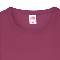 Fruit Of The Loom Ladies/Womens Lady-Fit Valueweight Short Sleeve T-Shirt - 2XL, Burgundy