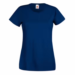 Fruit Of The Loom Ladies/Womens Lady-Fit Valueweight Short Sleeve T-Shirt - 2XL, Navy