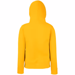 Fruit Of The Loom Ladies Lady Fit Hooded Sweatshirt / Hoodie - S, Sunflower