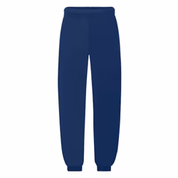 Fruit Of The Loom Childrens/Kids Unisex Jog Pants / Jogging Bottoms - 12-13, Navy