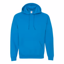 Gildan Heavy Blend Adult Unisex Hooded Sweatshirt / Hoodie - S, Sapphire