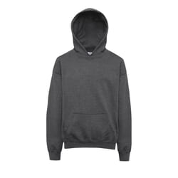 Gildan Heavy Blend Childrens Unisex Hooded Sweatshirt Top / Hoodie - XS, Dark Heather