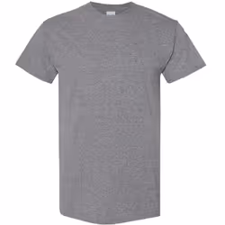 Gildan Mens Heavy Cotton Short Sleeve T-Shirt - M, Graphite Heather