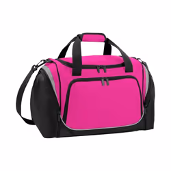 Quarda Pro Team Locker / Duffle Bag (30 Litres) - One Size, Fuchsia/Black/Light Grey