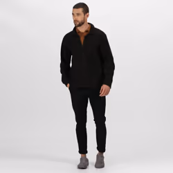 Regatta Mens Thor 350 Full Zip Fleece Jacket - M, Black