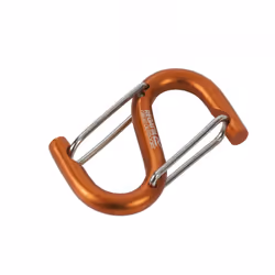 Regatta Great Outdoors S Shaped Karabiner - One Size, Amber Glow