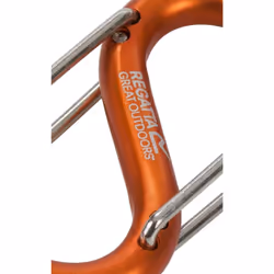 Regatta Great Outdoors S Shaped Karabiner - One Size, Amber Glow