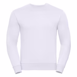 Russell Mens Authentic Sweatshirt (Slimmer Cut) - XL, White