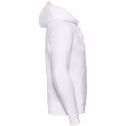 Russell Mens Authentic Full Zip Hooded Sweatshirt / Hoodie - 3XL, White