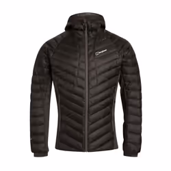 Berghaus Mens Tephra Stretch Reflect Jacket RRP 180 - Black/Black, 2XL