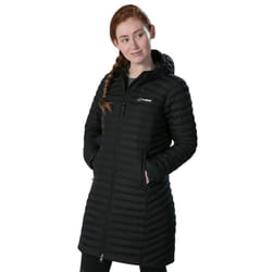 Berghaus Womens 2021 Nula Micro HydroLoft Lightweight Packable Insulated Jacket - 14, Black