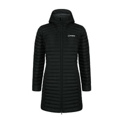 Berghaus Ladies Nula Long Insulated Jacket  RRP 160 - Black/Black, 8