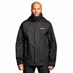 Berghaus Men's RG Alpha 20 Waterproof Jacket, Black, XL