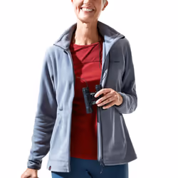 Berghaus Womens Prism 2.0 Micro Full Zip Warm Winter Fleece Jacket - 8, Harbour Mist