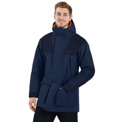 Berghaus Mens 2021 Breccan Waterproof HydroLoft Insulated Parka Jacket - S, Dark Blue