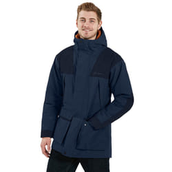 Berghaus Mens 2021 Breccan Waterproof HydroLoft Insulated Parka Jacket - S, Dark Blue