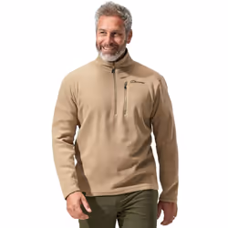 Berghaus Mens Prism Micro Half Zip Warm Winter Pullover Fleece Top Jumper - XXL, Kelp