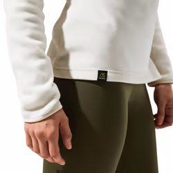 Berghaus Womens Prism 2.0 Micro Half Zip Warm Recycled Fleece Jacket - UK 10, Cream