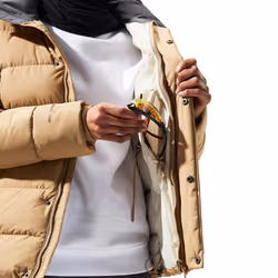 Berghaus Womens Rosthwaite Reflect Down Recycled Warm Winter Jacket - UK 10, Natural