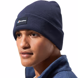 Berghaus Logo Recognition Unisex Adult Winter Outdoor Beanie Hat Navy One Size