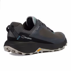 Berghaus Revolute Womens Waterproof Walking Shoes Trainers - Black Dark Grey Blue, UK 6.5