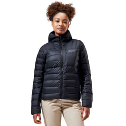 Berghaus Womens Silksworth Hooded Down Insulated Warm Winter Jacket - Black - 10, Black