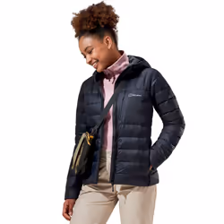 Berghaus Womens Silksworth Hooded Down Insulated Warm Winter Jacket - Black - 12, Black