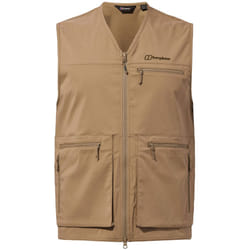 Berghaus Unisex Utility Pocket Water Resistant Walking Gilet Vest - XL, Brown