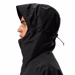 Berghaus Mens Deluge Pro 3.0 Hydroshell Waterproof Insulated Jacket - L, Black/Black