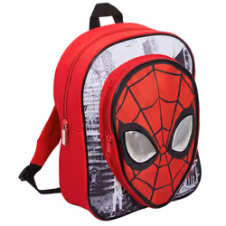 Boys Marvel Spiderman Backpack Kids Avengers School Travel Rucksack Lunch Bag - One Size