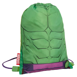 Boys Marvel Hulk Drawstring Gym Bag Avengers Sports Swimming PE Kit Backpack - One Size