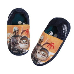 Boys Mandalorian Slippers Kids Star Wars Baby Yoda The Child Mules House Shoes - UK 12 Child