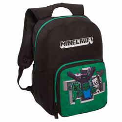 Minecraft Large Backpack Gaming Laptop Rucksack Kids Adults Gamer School Bag - One Size