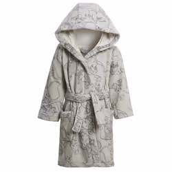 Disney Dumbo Baby Boys Baby Girls Dressing Gown Unisex Grey Elephant Bath Robe - 18 Months
