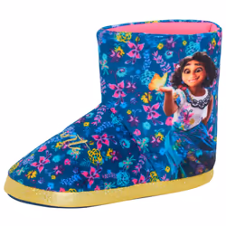 Girls Disney Encanto Slipper Boots Mirabel Slippers Madrigal Warm Fleece Booties - 2 UK