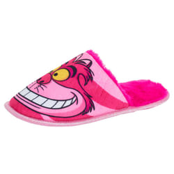 Disney Cheshire Cat Slippers For Women Teens Girls Slip On Mules House Shoes - 4 UK