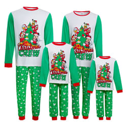 Mickey & Friends Matching Family Christmas Pyjamas Disney Adults Kids Xmas Pjs - Kids, 7-8 Years