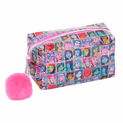 Disney Princess and Villains Make Up Bag Womens Cosmetic Toiletries Pencil Case
