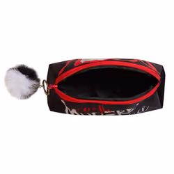 Cruella Make Up Bag for Women Disney Plush Cosmetic Toiletries Bag Pencil Case