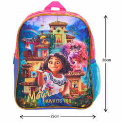 Disney Encanto Backpack for Girls Mirabel School Nursery Rucksack Lunch Bag