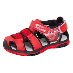Cars Sandals Kids Lightning McQueen Closed Toe Sport Sandals Walking Summer Shoe - 7 UK Child