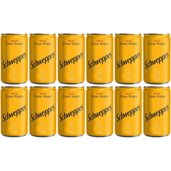 Schweppes Indian Tonic Water Mini Cans 12 x 150ml