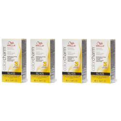 Wella Color Charm Haircolor 5G Light Golden Brown - 5GÂ â pack of 4
