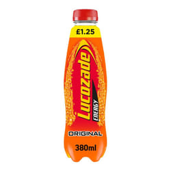 Lucozade Energy Drink Original 380ml (Pack of 24)