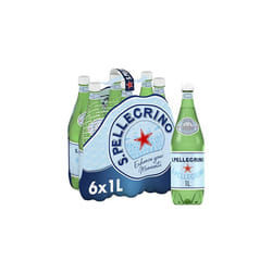 San Pellegrino Sparkling Natural Mineral Water 6x1L